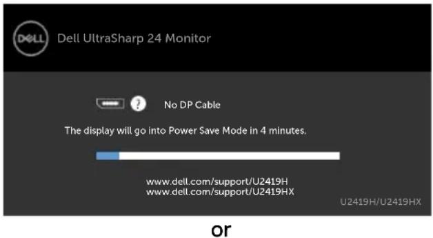 DELL UltraSharp U2719D - OSD Warning Messages - 10