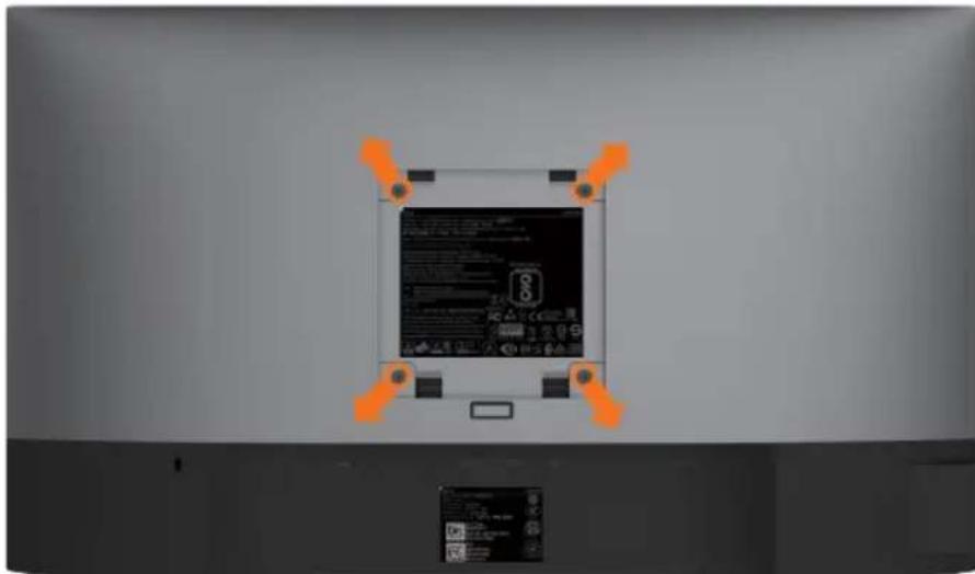 DELL UltraSharp U2719D - Wall Mounting (Optional) - 1