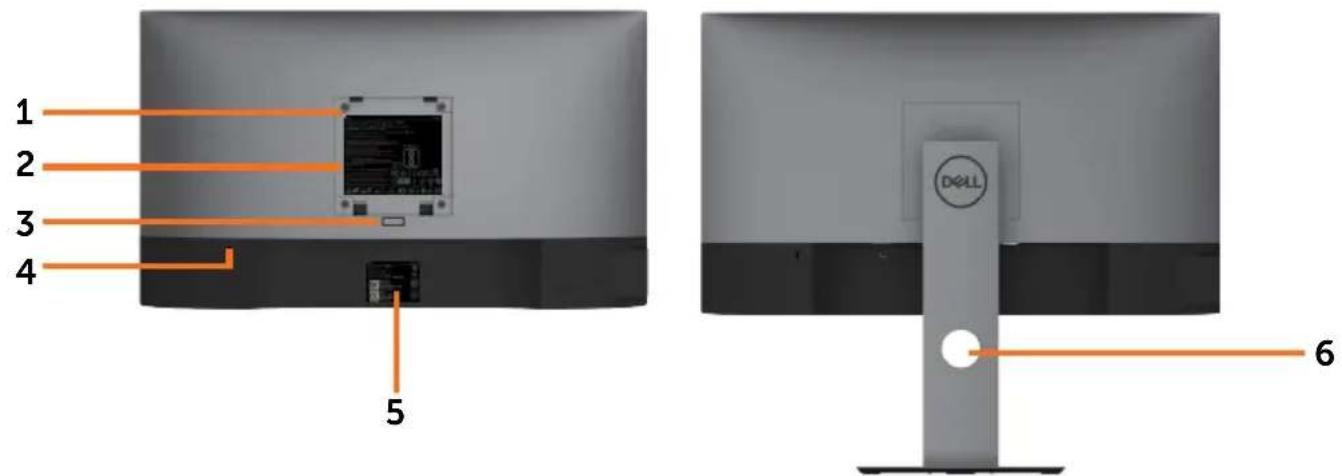 DELL UltraSharp U2719D - Back View - 1