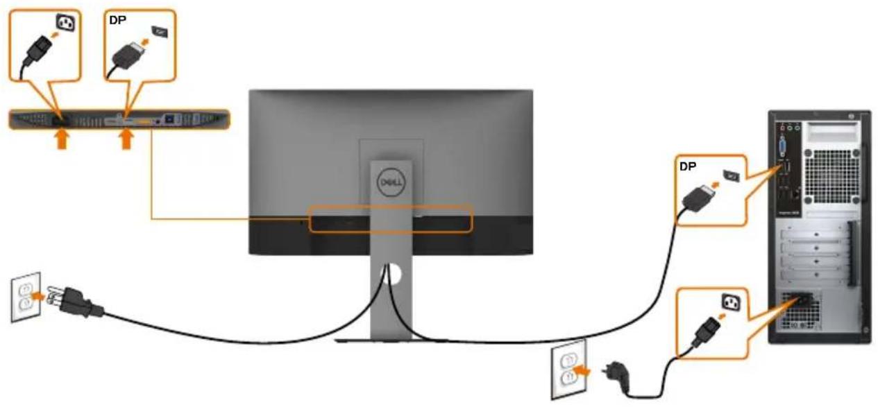 DELL UltraSharp U2719D - Connecting Your Monitor - 5