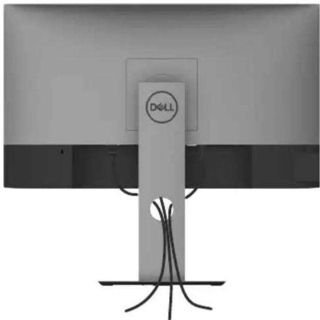 DELL UltraSharp U2719D - Organizing Your Cables - 1