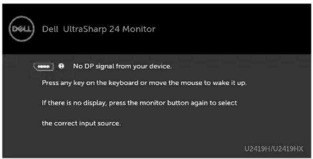 DELL UltraSharp U2719D - OSD Warning Messages - 8