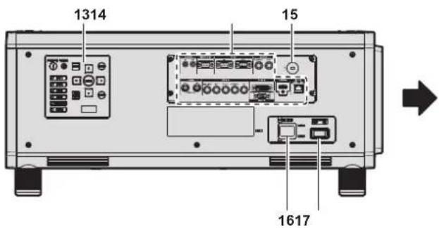 PANASONIC PT-RS11K - Projector body - 5