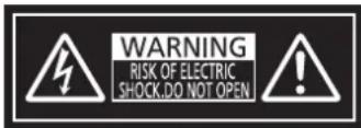 PANASONIC PT-RS11K - WARNING: - 1