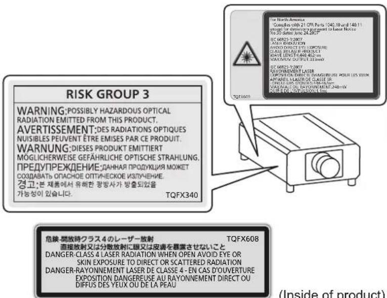 PANASONIC PT-RS11K - (for USA and Canada) - 1