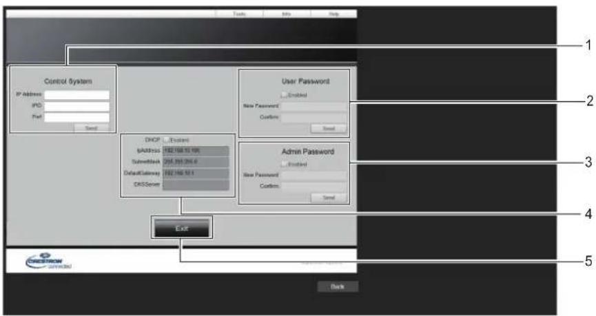 PANASONIC PT-VW360EJ - [Tools] page - 1