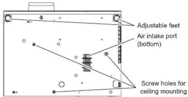 PANASONIC PT-VW360EJ - ■Cautions when setting the projectors - 1