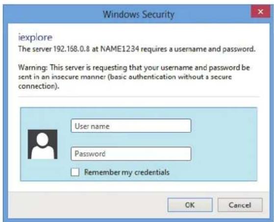 PANASONIC PT-VW360EJ - Accessing from the web browser - 1