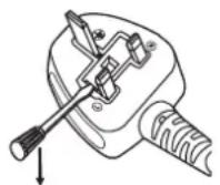 PANASONIC PT-VW360EJ - IMPORTANT: THE MOULDED PLUG - 1