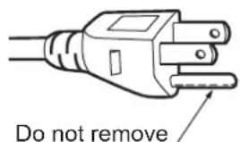 PANASONIC PT-VW360EJ - CAUTION (North/Middle/South America) - 1