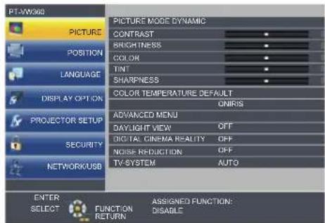 PANASONIC PT-VW360EJ - button - 1