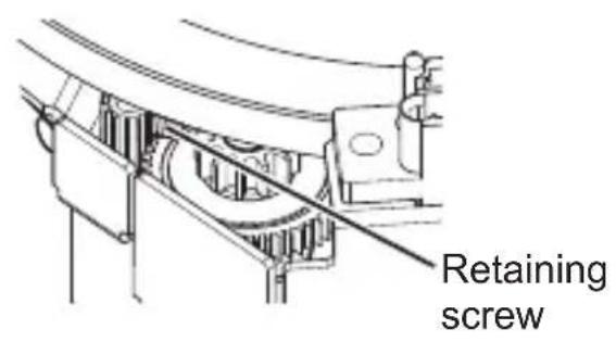 Retaining screw