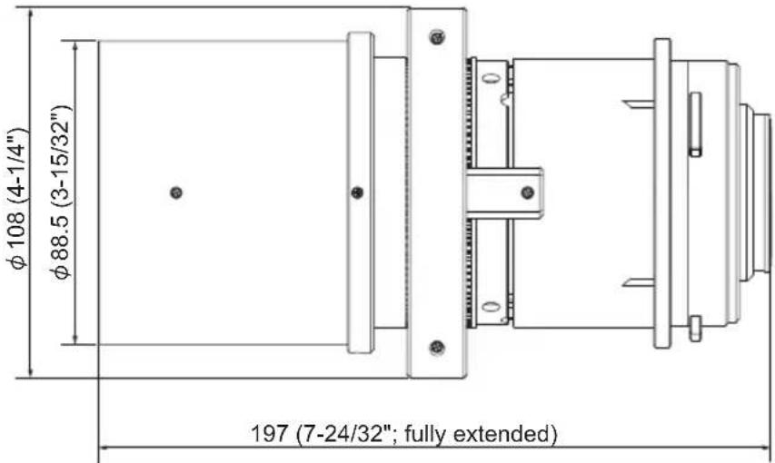 PANASONIC ET-ELW20 - Dimensions (continued) - 2