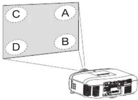 C, A, D, B