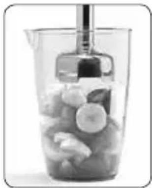 Arzum AR1058 - MIXING AND CuTTING WITH HAND BLENDER: - 1