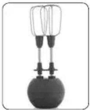Arzum AR1058 - BEATING AND MIXING WITH THE BEATER NoZZLES: - 1
