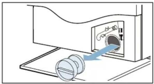 BOSCH Serie 6 WDU28540 - Laugenpumpe entleeren und reinigen - 8