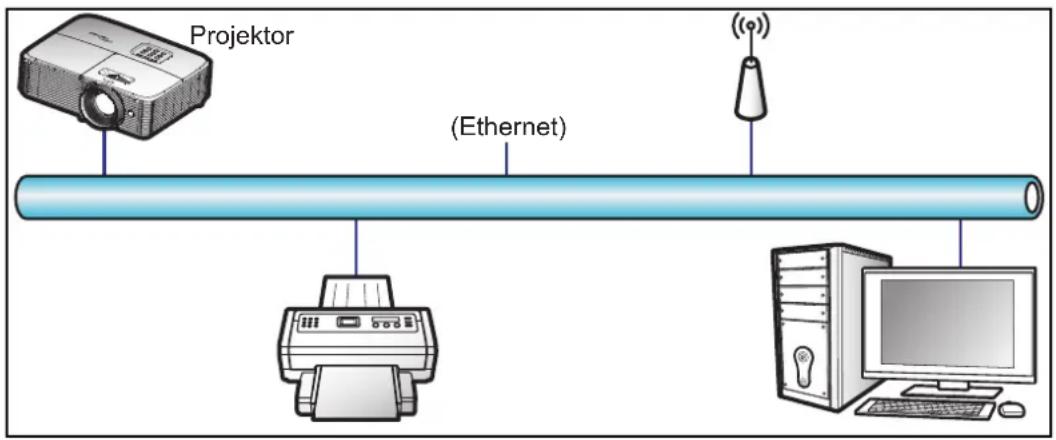 Projektor (Ethernet) ((*)