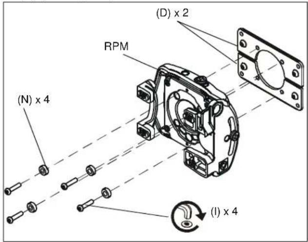 Chief PG1A - Attaching Interface Bracket to RPM/RPA - 2