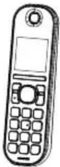 PANASONIC KX-TGQ200G - Einsetzen des Akkus - 2