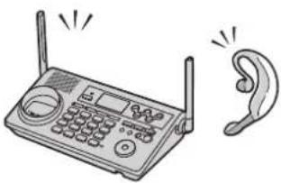 PANASONIC KX-TH112 - Setting up a Bluetooth wireless headset - 1