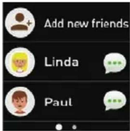 Add new friends Linda Paul