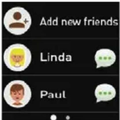 Add new friends Linda Paul