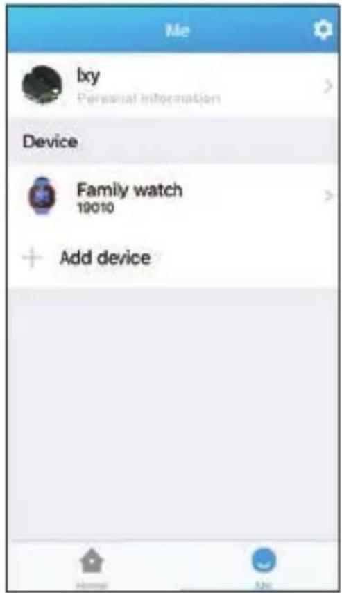 Me Ixy Personal Information Device Family watch 19010 Add device