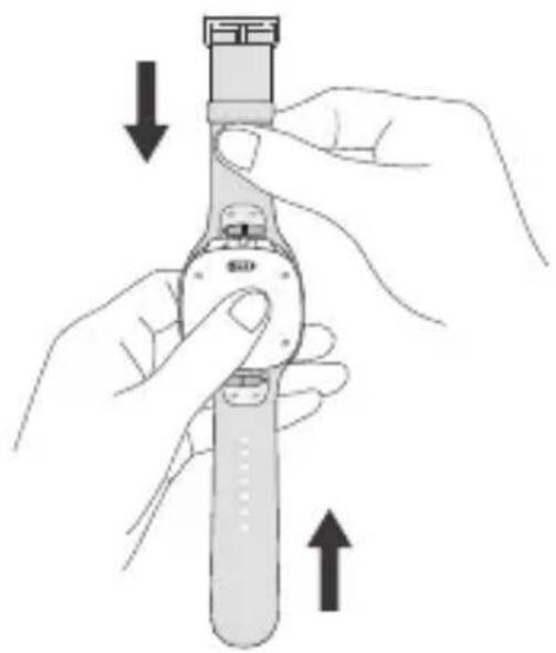 ALCATEL Movetime Family - Changing your watch strap - 3