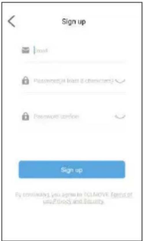 Sign up mail Password(All text is characterised) Password sign from Sign up By continuing you agree to TO/MOVE Terms of use or closely and security.