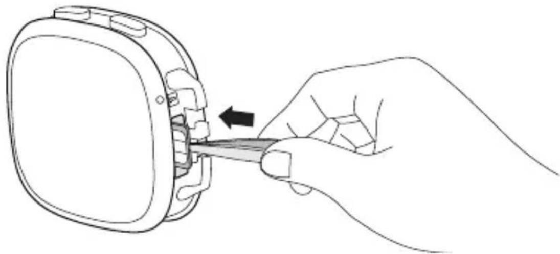 ALCATEL Movetime Family - Inserting the SIM card - 4