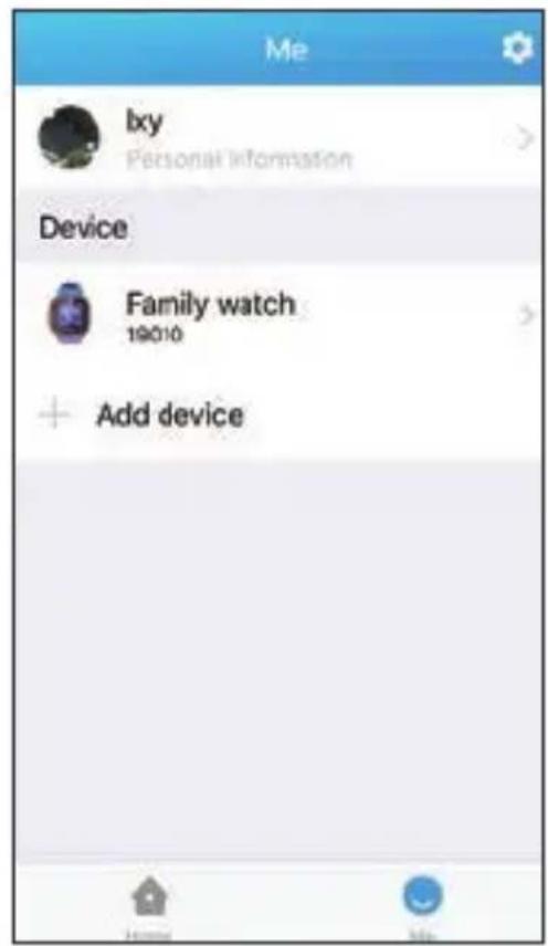 Me Ixy Personal Information Device Family watch 19010 Add device