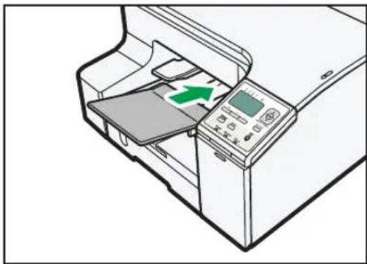 RICOH SG 5100 - フロント手差しトレイに用紙をセットする - 5