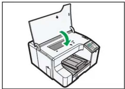 RICOH SG 5100 - カバーを閉じます。 - 1