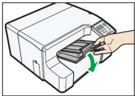 RICOH SG 5100 - トレイ 1 から用紙を取り除く - 4