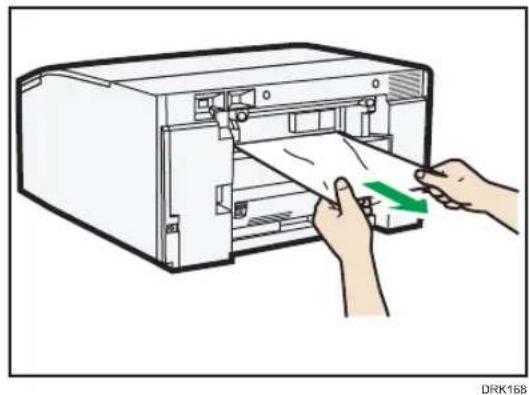 RICOH SG 5100 - マルチ手差しフィーダーから用紙を取り除く - 5
