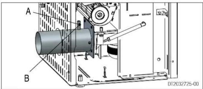 Wamsler Westminster PO 59 II - INSTALLATION MIT RAUCHABZUG AUF DIE LINKEN SEITE. - 2