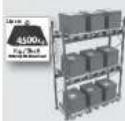 Simonrack Simonclick Superplus 5/500 - Rack - 48