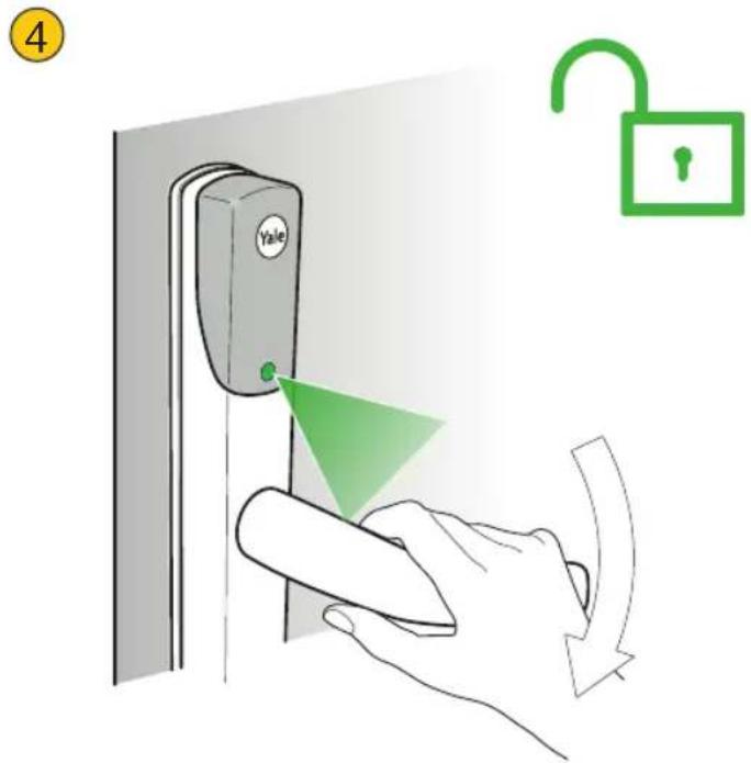 Yale Conexis L1 - Unlocking Using App. - 2