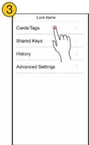 Yale Conexis L1 - All additional key cards/tags must be added through the app - 3