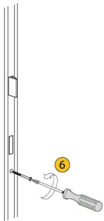 Yale Conexis L1 - Removing Existing Handle And Cylinder. - 7