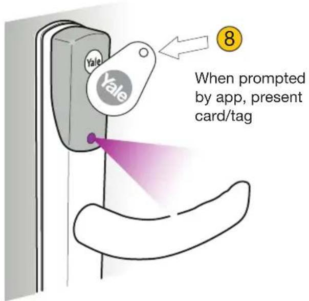 Yale Conexis L1 - Adding Additional Key Cards/Tags. - 2