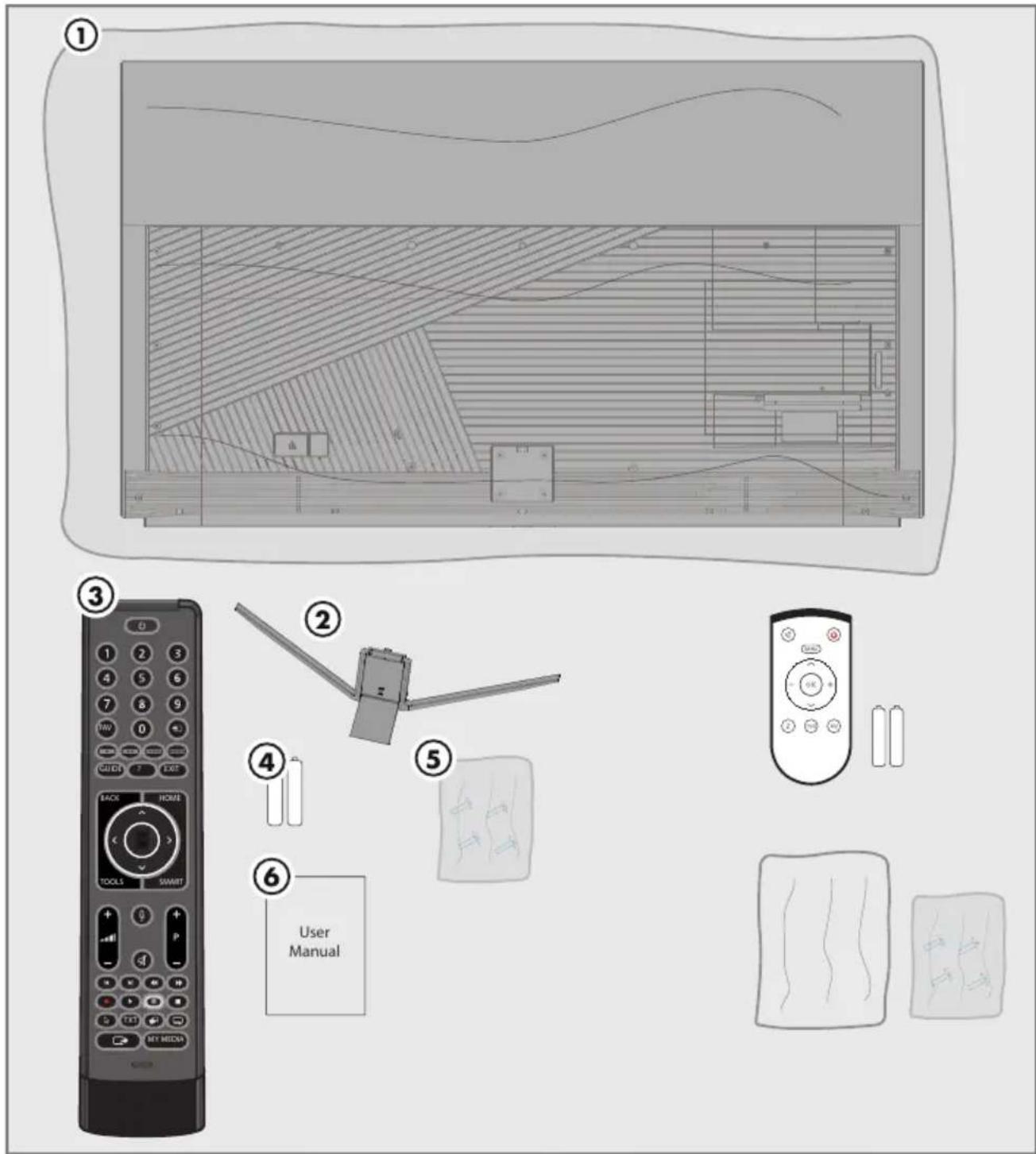 GRUNDIG 55 GCO 9900B - Durağan resimler ile ilgili notlar - 1