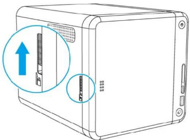 QNAP TS-653B-8G - Warning - 3