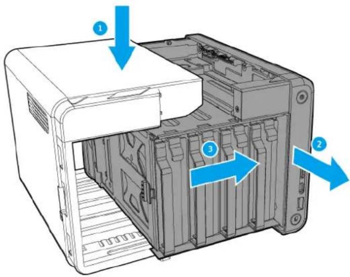 QNAP TS-653B-8G - Installing Expansion Cards - 5