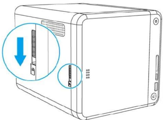 QNAP TS-653B-8G - Warning - 1