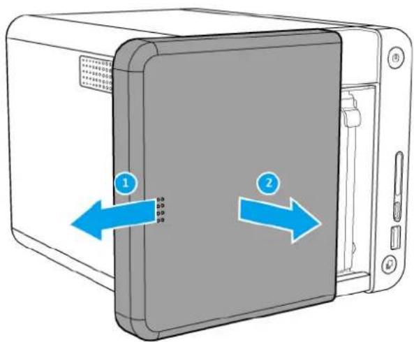 QNAP TS-653B-8G - Warning - 2