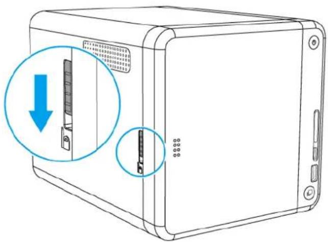 QNAP TS-653B-8G - Warning - 1