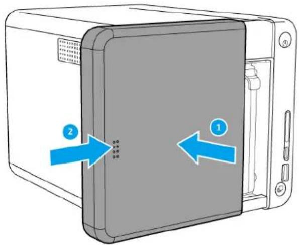 QNAP TS-653B-8G - Warning - 2