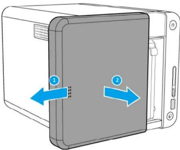 QNAP TS-653B-8G - Warning - 2